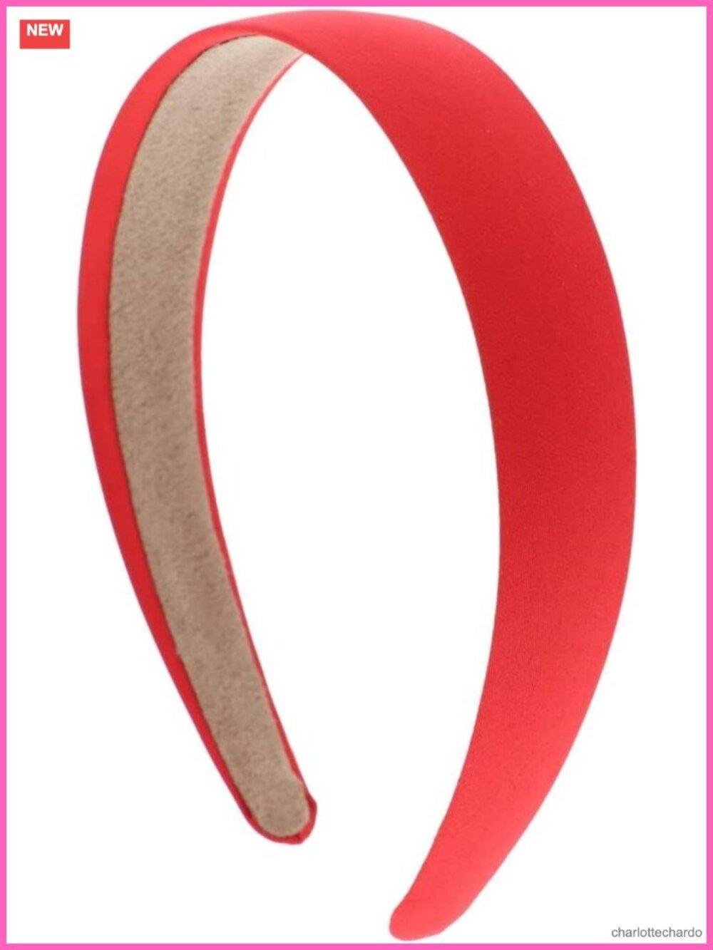 1 Inch Satin Headband Non-Slip Hair Accessory for Women